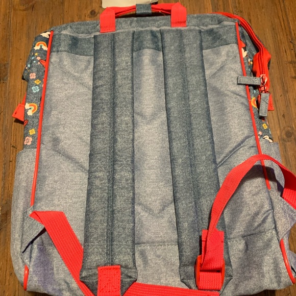 Disney Minnie Mouse Denim
Rainbow Backpack NWT - Picture 2 of 9